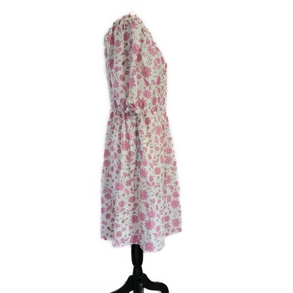 Floral Smocked Summer dress - size S - Picture 2 of 5